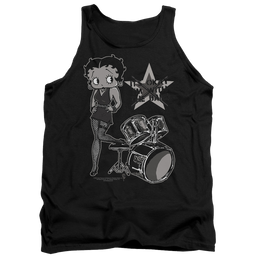 Betty Boop With The Band - Men's Tank Top Men's Tank Betty Boop   