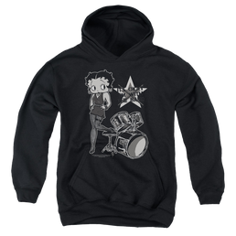 Betty Boop With The Band - Youth Hoodie Youth Hoodie (Ages 8-12) Betty Boop   