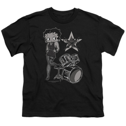 Betty Boop With The Band - Youth T-Shirt Youth T-Shirt (Ages 8-12) Betty Boop   