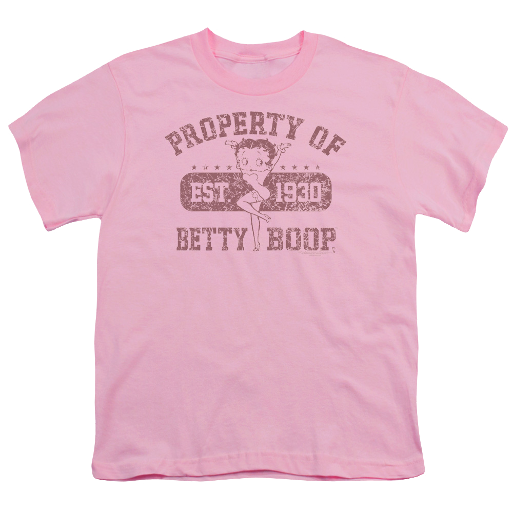 Betty Boop Property Of Boop - Youth T-Shirt Youth T-Shirt (Ages 8-12) Betty Boop   