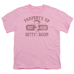 Betty Boop Property Of Boop - Youth T-Shirt Youth T-Shirt (Ages 8-12) Betty Boop   