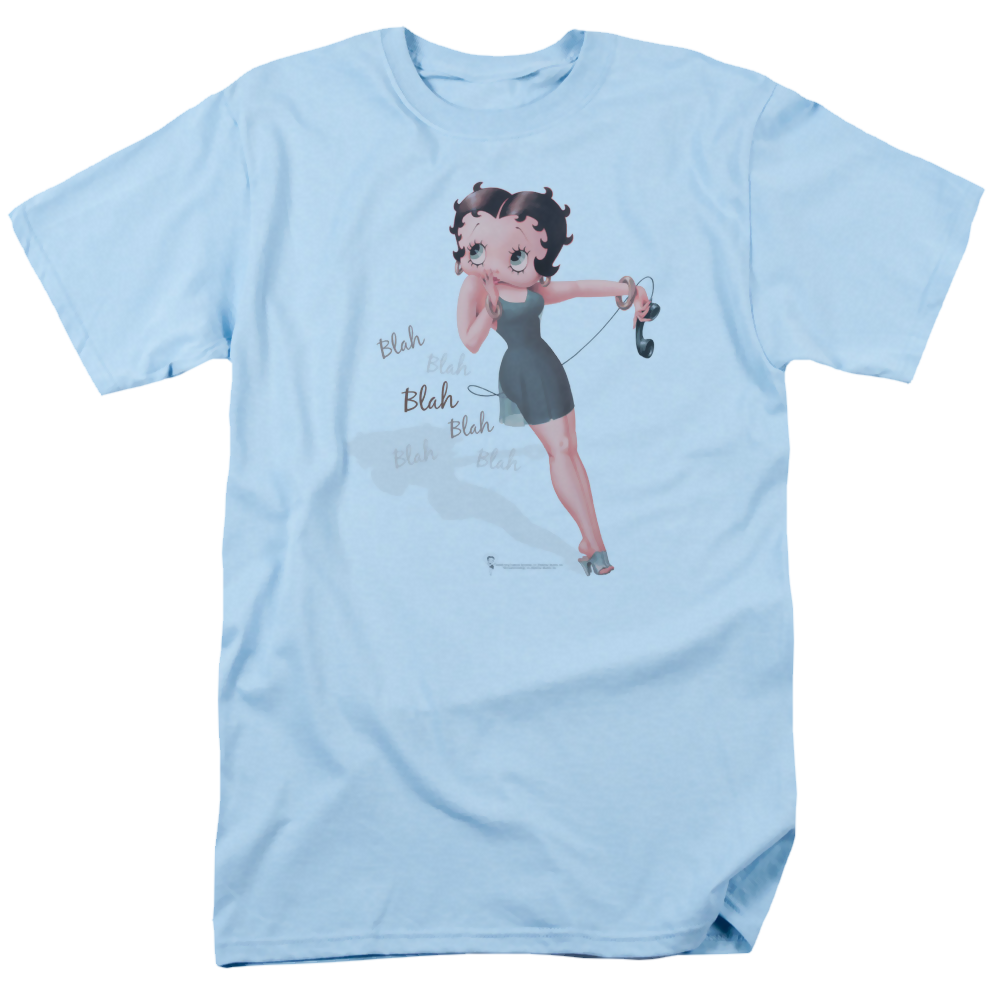Betty Boop Blah Blah Blah - Men's Regular Fit T-Shirt Men's Regular Fit T-Shirt Betty Boop   