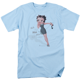 Betty Boop Blah Blah Blah - Men's Regular Fit T-Shirt Men's Regular Fit T-Shirt Betty Boop   