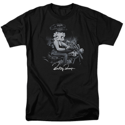 Betty Boop Storm Rider - Men's Regular Fit T-Shirt Men's Regular Fit T-Shirt Betty Boop   