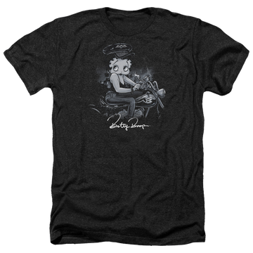 Betty Boop Storm Rider - Men's Heather T-Shirt Men's Heather T-Shirt Betty Boop   