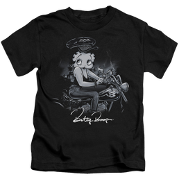Betty Boop Storm Rider - Kid's T-Shirt Kid's T-Shirt (Ages 4-7) Betty Boop   