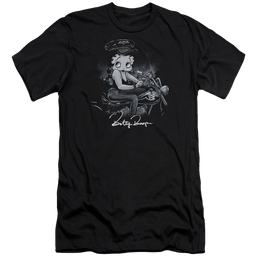 Betty Boop Storm Rider - Men's Premium Slim Fit T-Shirt Men's Premium Slim Fit T-Shirt Betty Boop   