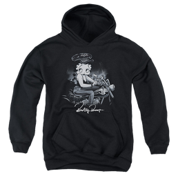 Betty Boop Storm Rider - Youth Hoodie Youth Hoodie (Ages 8-12) Betty Boop   