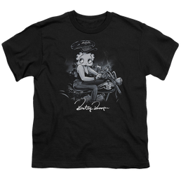 Betty Boop Storm Rider - Youth T-Shirt Youth T-Shirt (Ages 8-12) Betty Boop   