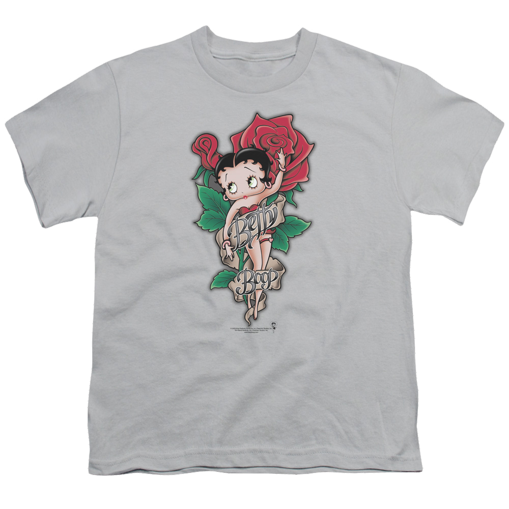 Betty Boop Tattoo - Youth T-Shirt Youth T-Shirt (Ages 8-12) Betty Boop   