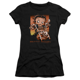 Betty Boop Sunset Rider - Juniors T-Shirt Juniors T-Shirt Betty Boop   