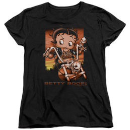 Betty Boop Sunset Rider - Women's T-Shirt Women's T-Shirt Betty Boop   