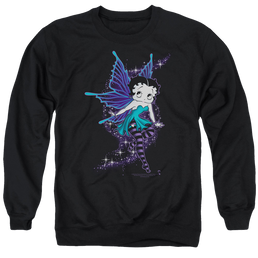 Betty Boop Sparkle Fairy - Men's Crewneck Sweatshirt Men's Crewneck Sweatshirt Betty Boop   