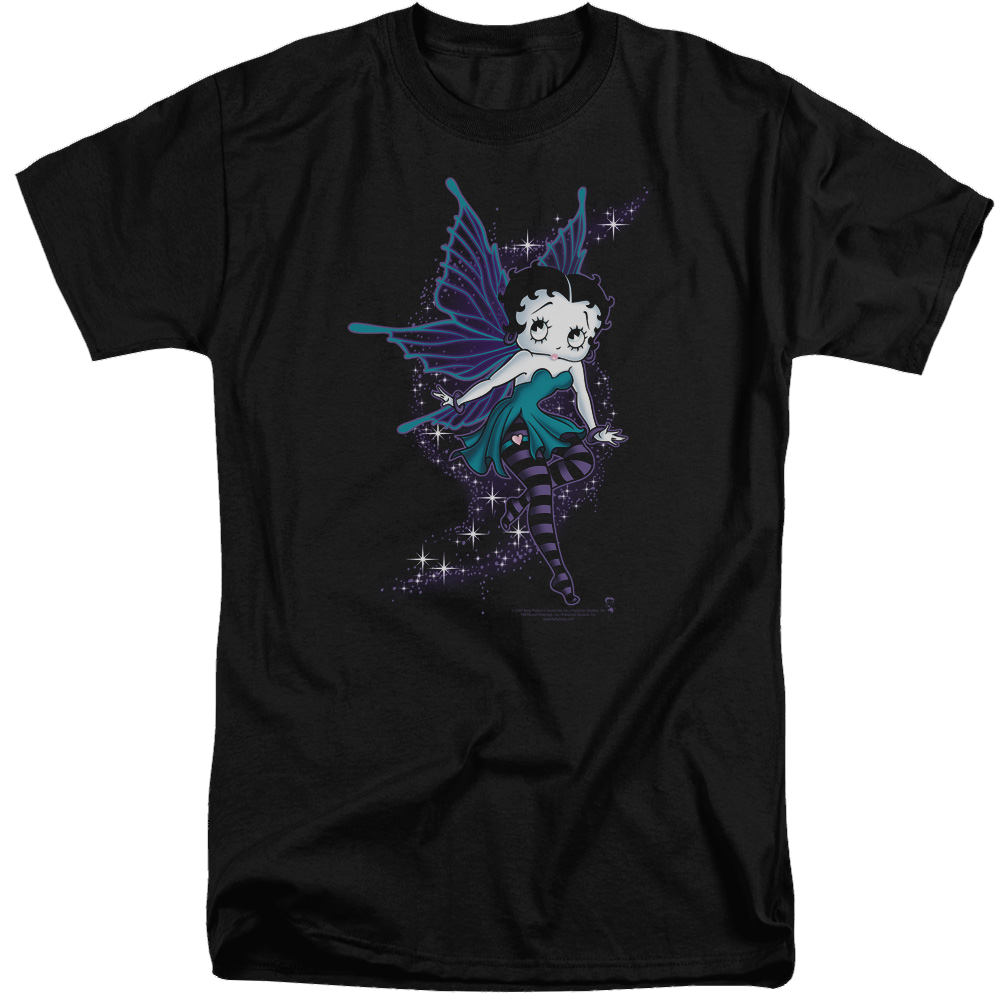 Betty Boop Sparkle Fairy - Men's Tall Fit T-Shirt Men's Tall Fit T-Shirt Betty Boop   