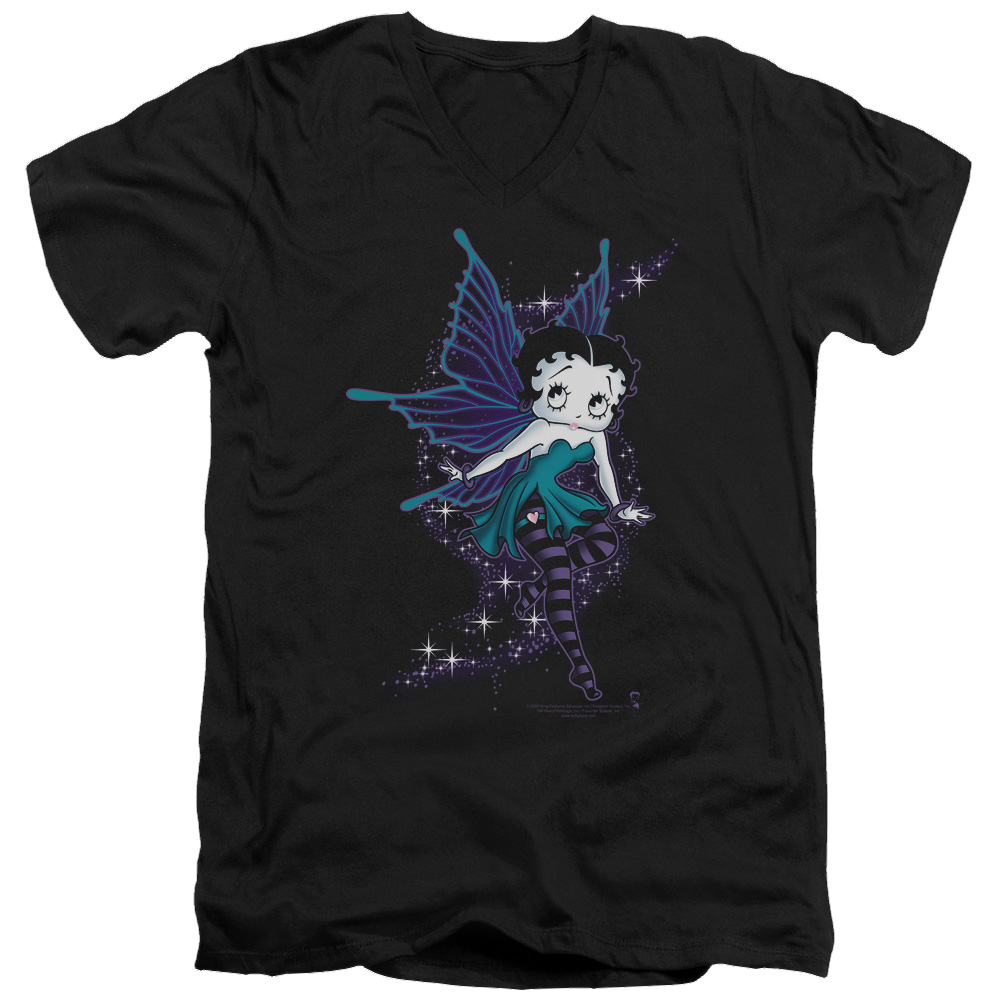 Betty Boop Sparkle Fairy - Men's V-Neck T-Shirt Men's V-Neck T-Shirt Betty Boop   
