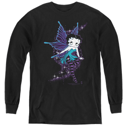 Betty Boop Sparkle Fairy - Youth Long Sleeve T-Shirt Youth Long Sleeve T-Shirt Betty Boop   