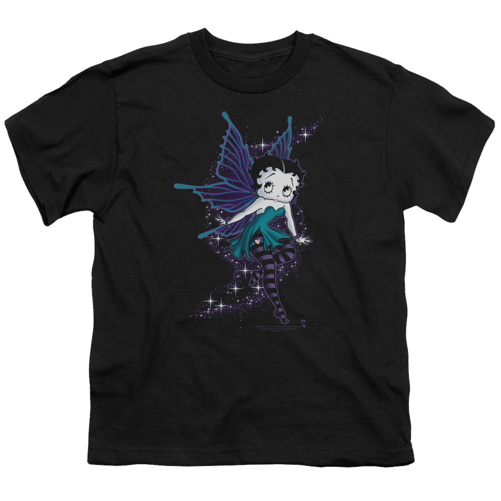 Betty Boop Sparkle Fairy - Youth T-Shirt Youth T-Shirt (Ages 8-12) Betty Boop   