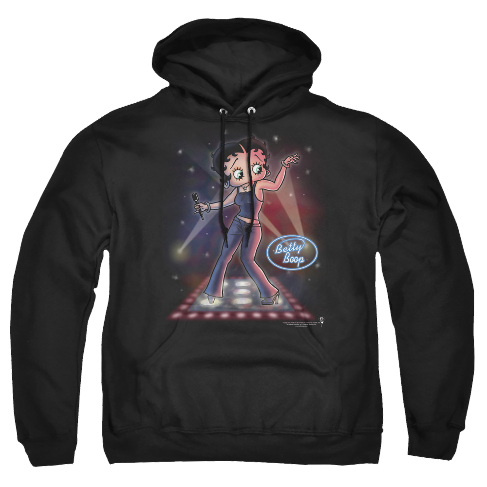 Betty Boop Pop Star - Pullover Hoodie Pullover Hoodie Betty Boop   