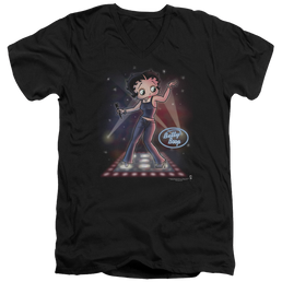 Betty Boop Pop Star - Men's V-Neck T-Shirt Men's V-Neck T-Shirt Betty Boop   
