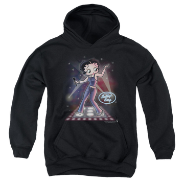 Betty Boop Pop Star - Youth Hoodie Youth Hoodie (Ages 8-12) Betty Boop   
