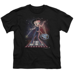Betty Boop Pop Star - Youth T-Shirt Youth T-Shirt (Ages 8-12) Betty Boop   