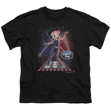 Betty Boop Pop Star - Youth T-Shirt Youth T-Shirt (Ages 8-12) Betty Boop   