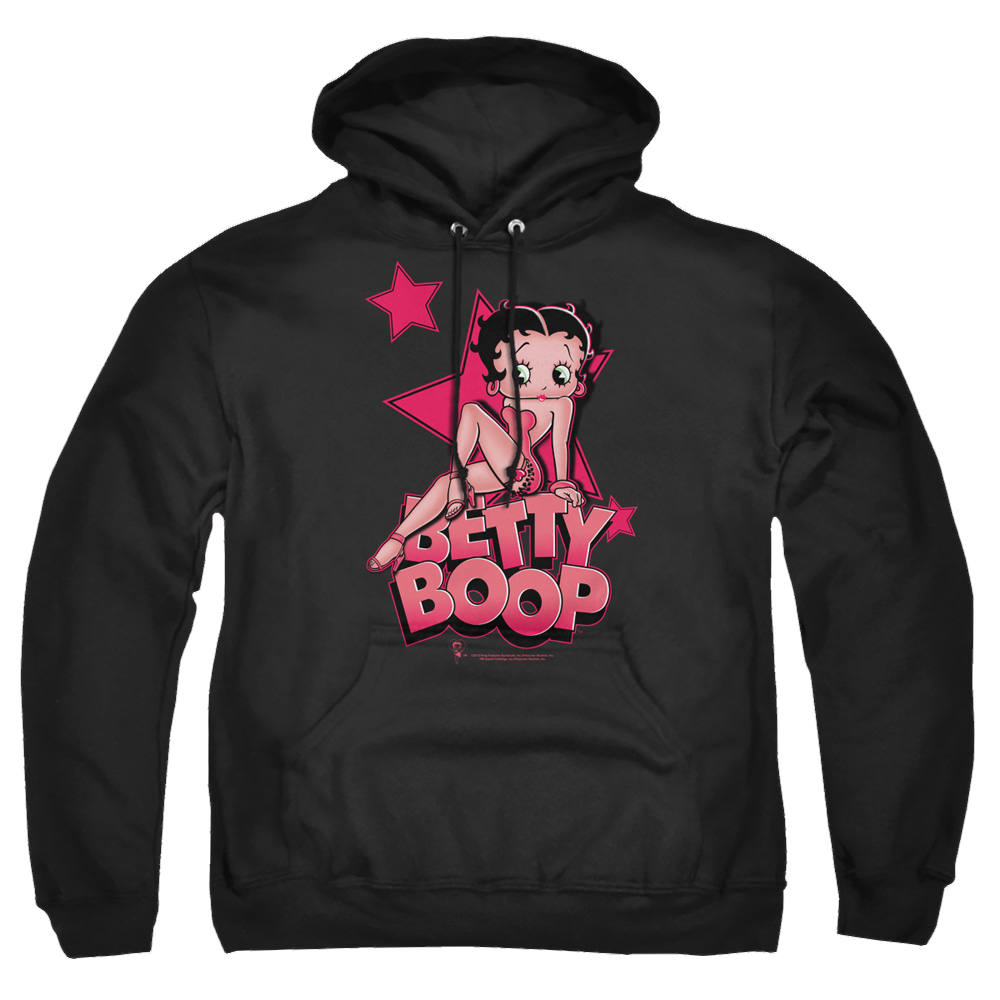 Betty Boop Sexy Star - Pullover Hoodie Pullover Hoodie Betty Boop   