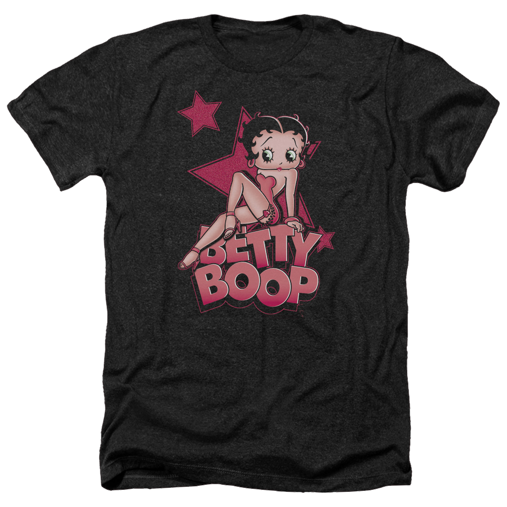 Betty Boop Sexy Star - Men's Heather T-Shirt Men's Heather T-Shirt Betty Boop   