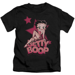 Betty Boop Sexy Star - Kid's T-Shirt Kid's T-Shirt (Ages 4-7) Betty Boop   