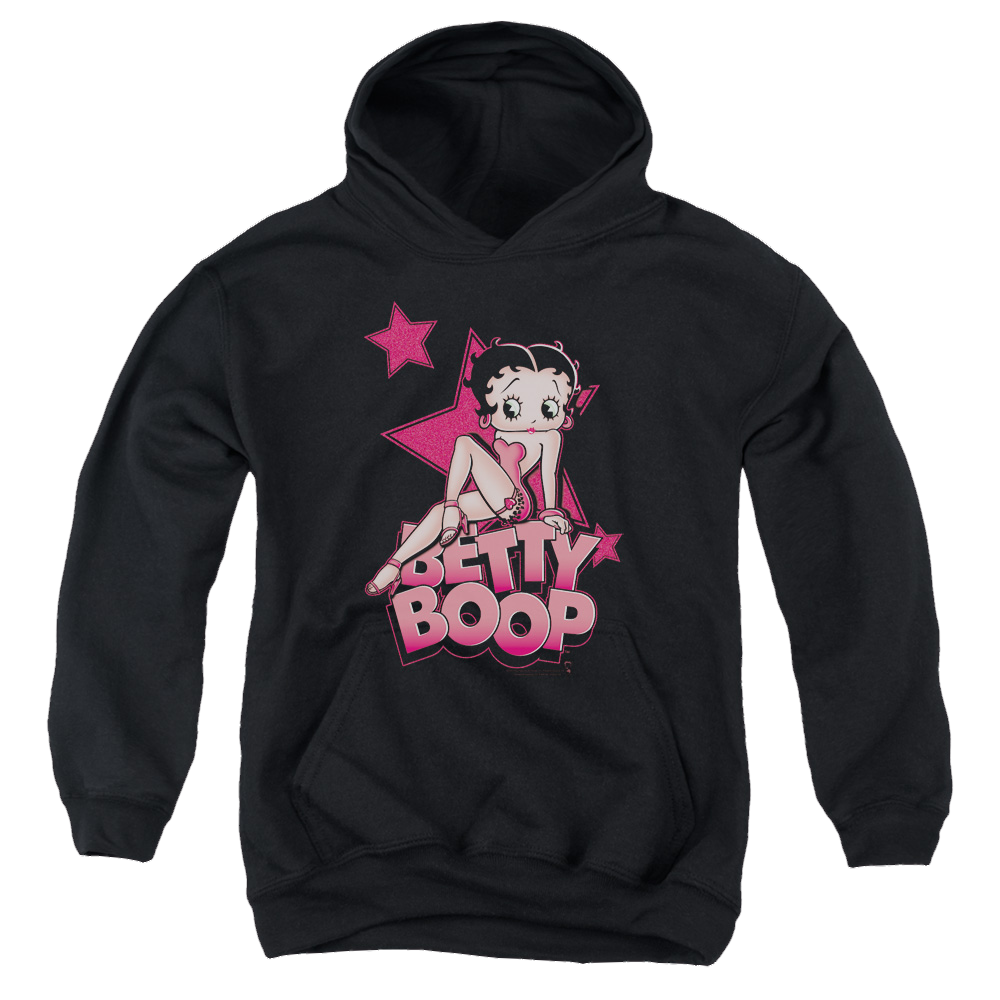 Betty Boop Sexy Star - Youth Hoodie Youth Hoodie (Ages 8-12) Betty Boop   