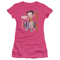 Betty Boop Wet Your Whistle - Juniors T-Shirt Juniors T-Shirt Betty Boop   