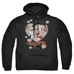 Betty Boop Classic Kiss - Pullover Hoodie Pullover Hoodie Betty Boop   