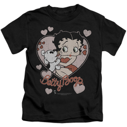 Betty Boop Classic Kiss - Kid's T-Shirt Kid's T-Shirt (Ages 4-7) Betty Boop   