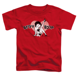 Betty Boop Vintage Cutie Pup - Toddler T-Shirt Toddler T-Shirt Betty Boop   
