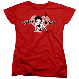Betty Boop Vintage Cutie Pup - Women's T-Shirt Women's T-Shirt Betty Boop   