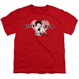 Betty Boop Vintage Cutie Pup - Youth T-Shirt Youth T-Shirt (Ages 8-12) Betty Boop   