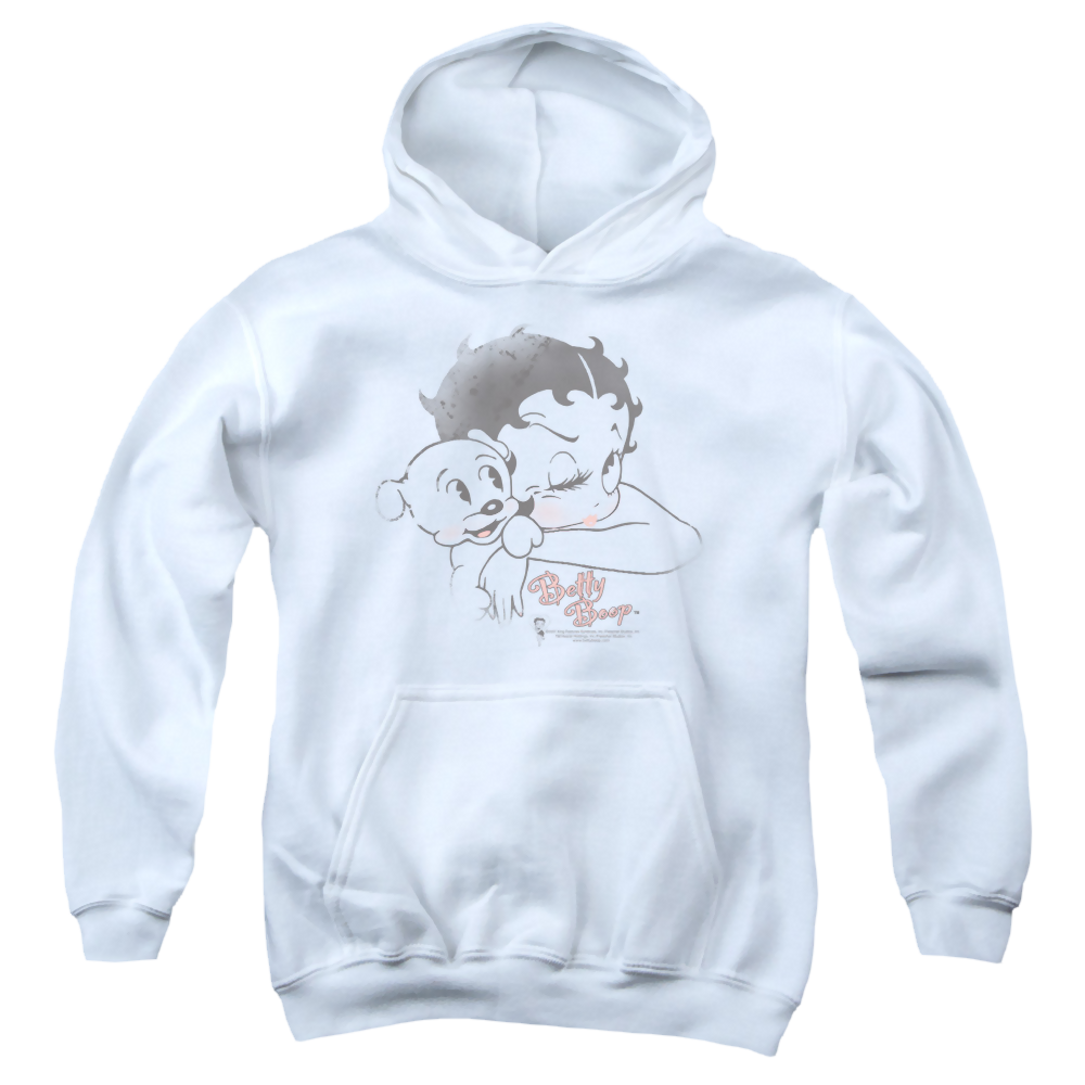Betty Boop Vintage Wink - Youth Hoodie Youth Hoodie (Ages 8-12) Betty Boop   
