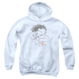 Betty Boop Vintage Wink - Youth Hoodie Youth Hoodie (Ages 8-12) Betty Boop   
