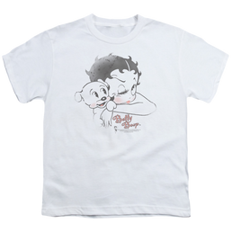 Betty Boop Vintage Wink - Youth T-Shirt Youth T-Shirt (Ages 8-12) Betty Boop   