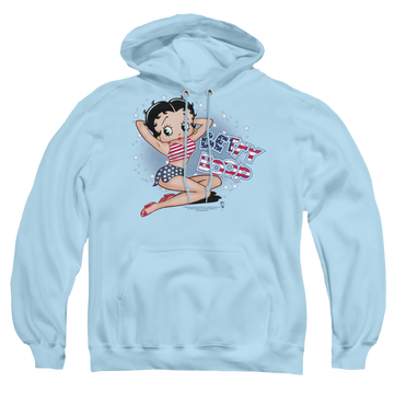 Betty Boop All American Girl - Pullover Hoodie Pullover Hoodie Betty Boop   