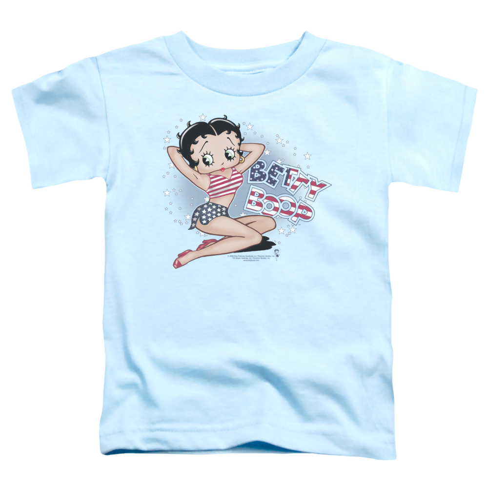 Betty Boop All American Girl - Kid's T-Shirt Kid's T-Shirt (Ages 4-7) Betty Boop   