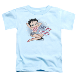 Betty Boop All American Girl - Kid's T-Shirt Kid's T-Shirt (Ages 4-7) Betty Boop   