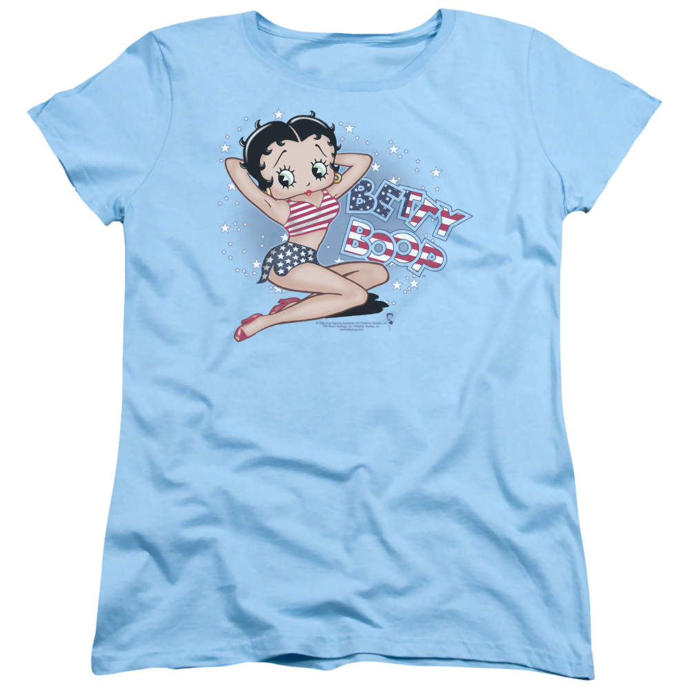 Betty Boop All American Girl - Women's T-Shirt Women's T-Shirt Betty Boop   