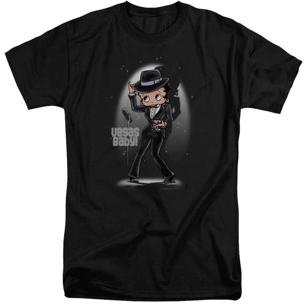 Betty Boop Vegas Baby - Men's Tall Fit T-Shirt Men's Tall Fit T-Shirt Betty Boop   