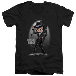 Betty Boop Vegas Baby - Men's V-Neck T-Shirt Men's V-Neck T-Shirt Betty Boop   