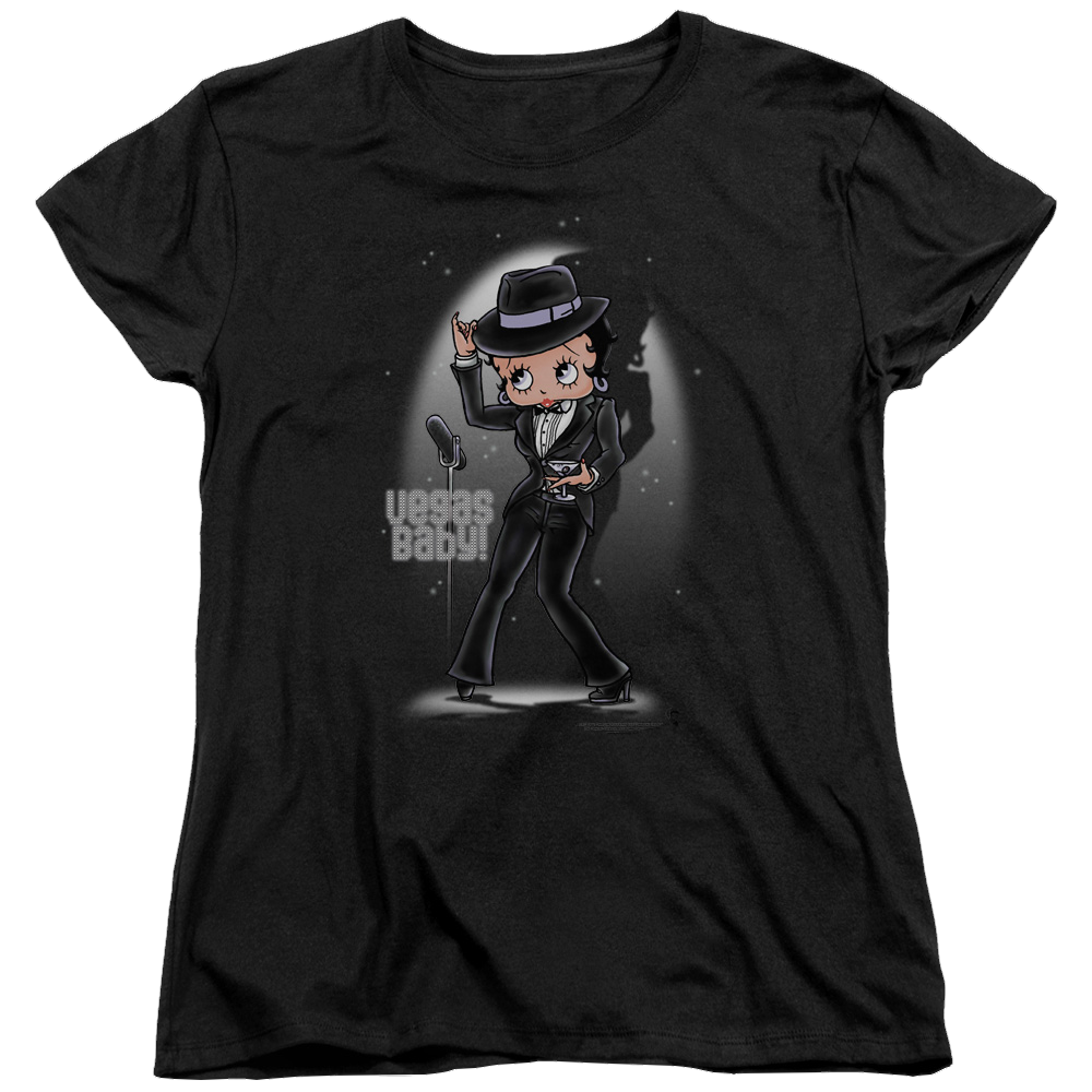 Betty Boop Vegas Baby - Women's T-Shirt Women's T-Shirt Betty Boop   