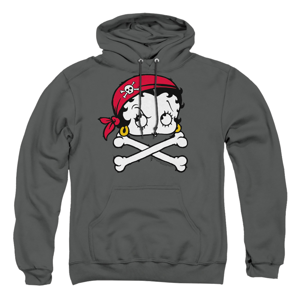 Betty Boop Pirate - Pullover Hoodie Pullover Hoodie Betty Boop   