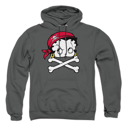 Betty Boop Pirate - Pullover Hoodie Pullover Hoodie Betty Boop   