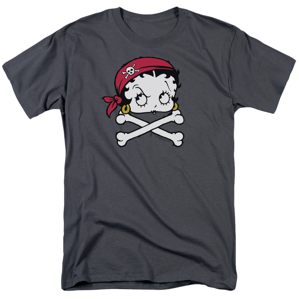 Betty Boop Pirate - Men's Regular Fit T-Shirt Men's Regular Fit T-Shirt Betty Boop   