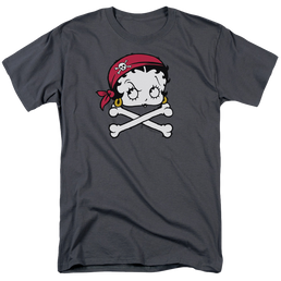 Betty Boop Pirate - Men's Regular Fit T-Shirt Men's Regular Fit T-Shirt Betty Boop   